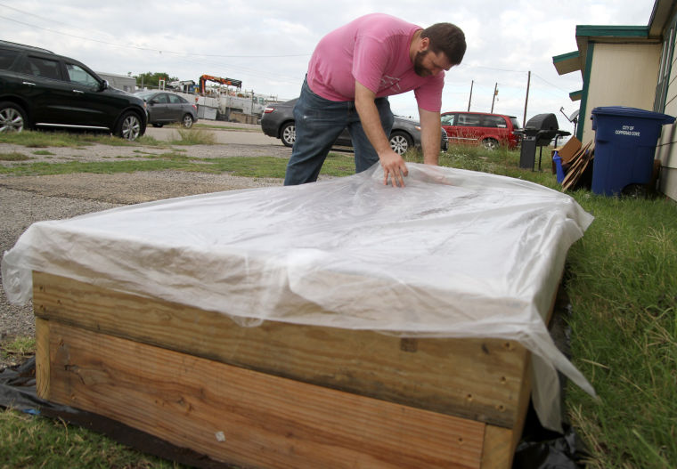 Garden beds at the Soup Kitchen